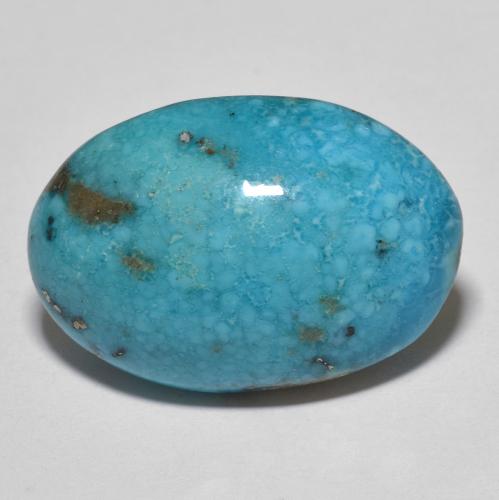 Cerceta Turquesa Gema - 23.8ct Cabujón Óvalo (ID: 613275)