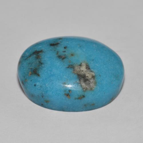 Turquoise Gemstone in 18.5 x 15.5 mm Size for Sale, Turquoise Stone in Teal Color