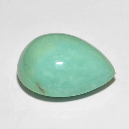 Turquoise Gemstone in 18.8 x 15.6 mm Size for Sale, Turquoise Stone in Blue Green Color