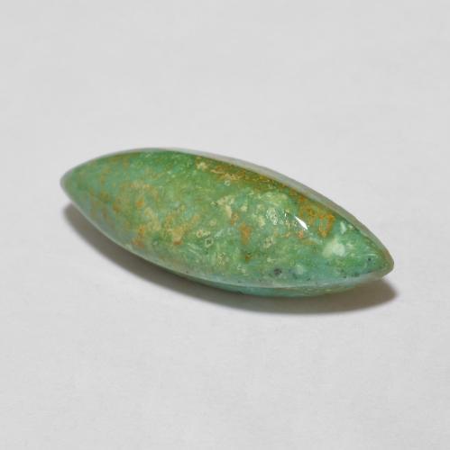 4.27 ct Multicolor Turquoise Stone, Natural Turquoise in Marquise Cabochon Shape for Sale