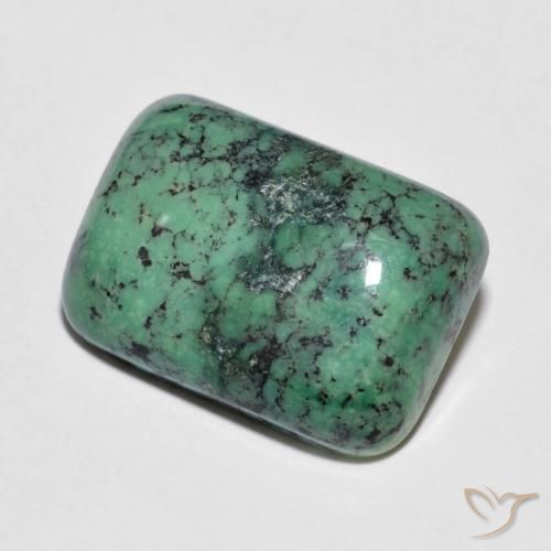 7.83 ct Cushion Turquoise, 15.7 x 11.2 mm From China, Photo A