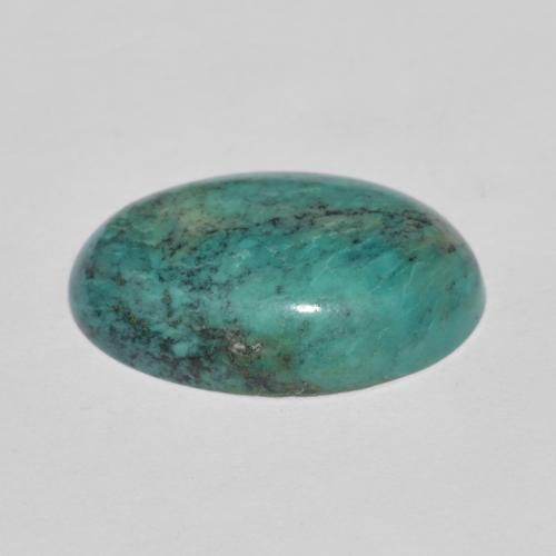 Turquoise Gemstone in 16.2 x 11.1 mm Size for Sale, Turquoise Stone in Turquoise Color