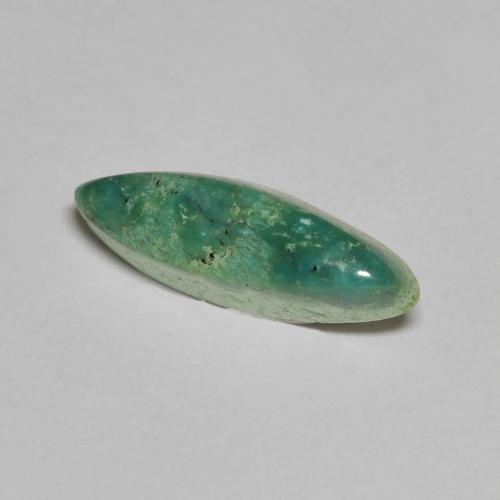 Turquoise Marquise en damier des États-Unis 0,95 ct, dimension 12,9 x 4,3mm, pureté Opaque , pierre gemme naturelle Non traité, 1 pièce de turquoise de couleur Vert moyen, dureté Mohs de 5 à 6, Photo A