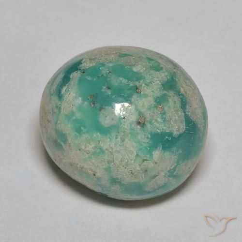 9.80 ct Turquoise Turquoise Stone, Natural Turquoise in Oval Cabochon Shape for Sale