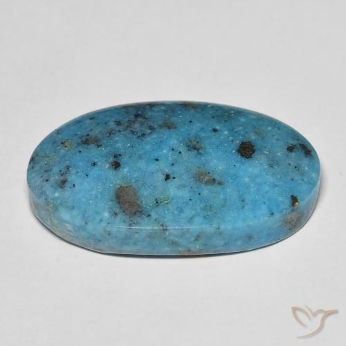 Turquoise Gemstone in 24.8 x 15.9 mm Size for Sale, Turquoise Stone in Teal Color