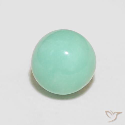 Turchese verde blu da 0,63 ct, taglio rotondo da 5,1 mm dagli Stati Uniti, Photo A
