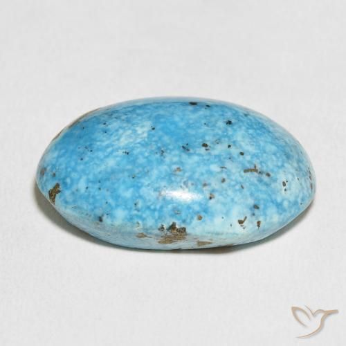 Turquoise Gemstone in 29.7 x 20.1 mm Size for Sale, Turquoise Stone in Greenish Blue Color