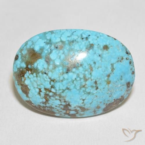 48.31ct Natural Greenish Blue Turquoise, Oval, Opaque