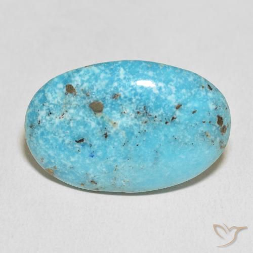 27.38ct Natural Greenish Blue Turquoise, Oval, Opaque