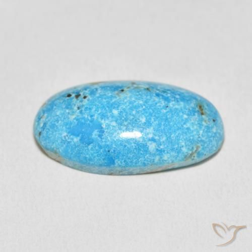 Turquoise Gemstone in 23.8 x 14.7 mm Size for Sale, Turquoise Stone in Teal Color