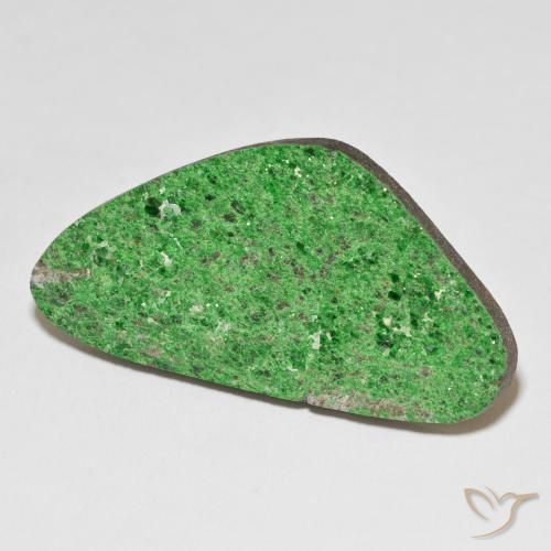 56.13 ct Green Uvarovite Garnet Drusy Stone, Natural Uvarovite Garnet Drusy in Fancy Crystal Cluster Shape for Sale