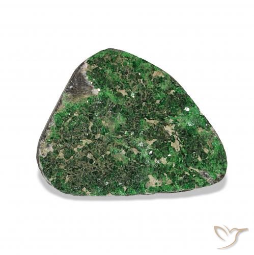 8.91ct Green Uvarovite Garnet Drusy, Fancy, Opaque