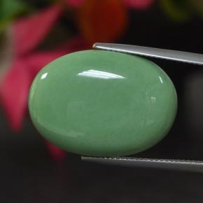 21.86 ct Green Variscite Stone, Natural Variscite in Oval Cabochon Shape for Sale