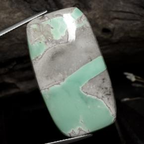 41.8ct Cushion Cabochon Green Variscite for sale thumb image of 41.8ct Cushion Cabochon Green Variscite (ID: 472570)