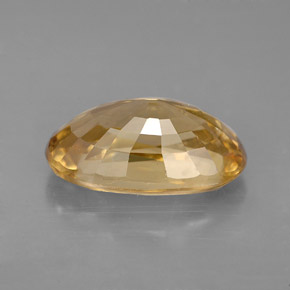 Zircon Gemstone in 13.5 x 8.1 mm Size for Sale, Zircon Stone in Golden Color
