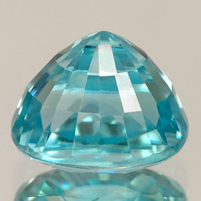 Zircon Gemstone in 8.2 x 6.4 mm Size for Sale, Zircon Stone in Blue Color