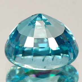 Zircon Gemstone in 9 x 7 mm (calibrated) Size for Sale, Zircon Stone in Blue Color