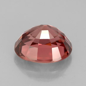 Zircon Gemstone in 9.1 x 7.7 mm Size for Sale, Zircon Stone in Rose Color
