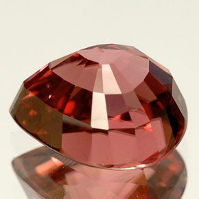 Zircon Gemstone in 9.7 x 7.8 mm Size for Sale, Zircon Stone in Rose Color