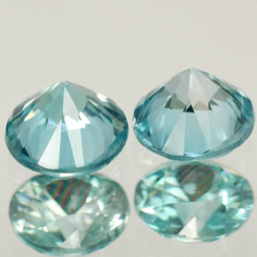 Zircon Gemstone in 5.6 mm Size for Sale, Zircon Stone in Blue Color