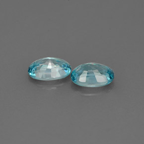 Zircon Gemstone in 6 x 4 mm (calibrated) Size for Sale, Zircon Stone in Blue Color