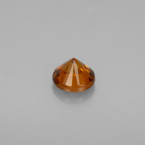 Zircon Gemstone in 4.6 mm Size for Sale, Zircon Stone in Orange Color
