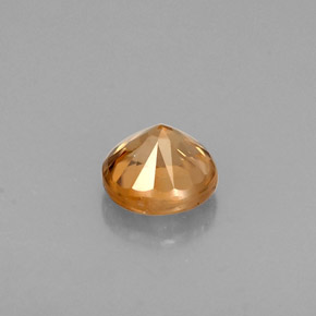 Zircon Gemstone in 4.6 mm Size for Sale, Zircon Stone in Orange Color