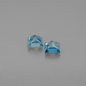Zircon Gemstone in 3.5 x 3.4 mm Size for Sale, Zircon Stone in Blue Color