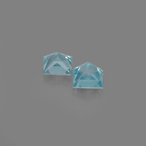Zircon Gemstone in 3.6 x 3.5 mm Size for Sale, Zircon Stone in Blue Color