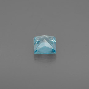 Zircon Gemstone in 3.7 x 3.5 mm Size for Sale, Zircon Stone in Blue Color