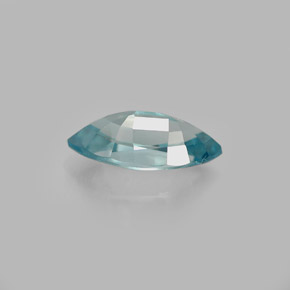 Zircon Gemstone in 9 x 4.6 mm Size for Sale, Zircon Stone in Blue Color