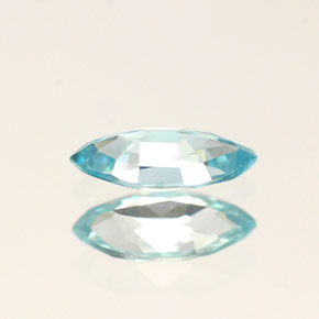 Zircon Gemstone in 7 x 3.5 mm (calibrated) Size for Sale, Zircon Stone in Blue Color