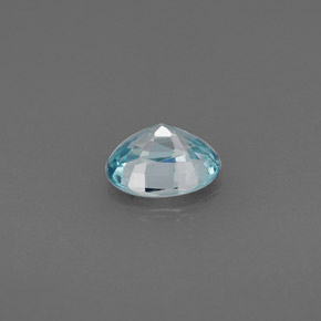 Zircon Gemstone in 5.9 x 4.6 mm Size for Sale, Zircon Stone in Blue Color