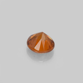 Zircon Gemstone in 4.7 mm Size for Sale, Zircon Stone in Orange Color