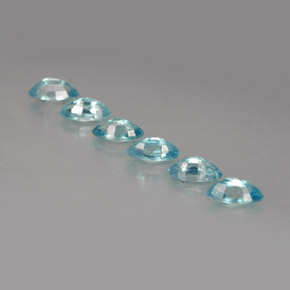 Zircon Gemstone in 5.9 x 2.9 mm Size for Sale, Zircon Stone in Blue Color
