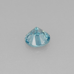 Zircon Gemstone in 5 mm (calibrated) Size for Sale, Zircon Stone in Blue Color