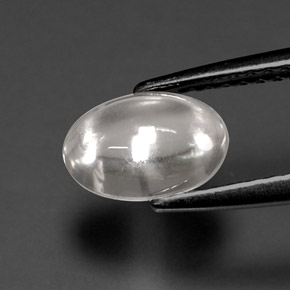 Zircon Gemstone in 8.1 x 5.6 mm Size for Sale, Zircon Stone in White Color