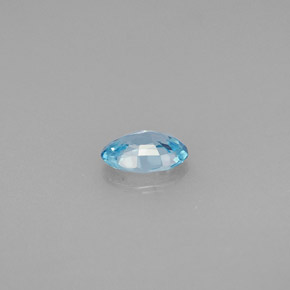 Zircon Gemstone in 6 x 4 mm (calibrated) Size for Sale, Zircon Stone in Blue Color