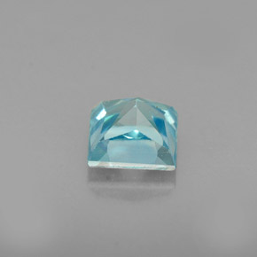 Zircon Gemstone in 4.4 x 4.4 mm Size for Sale, Zircon Stone in Blue Color