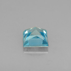 Zircon Gemstone in 4.2 x 4.2 mm Size for Sale, Zircon Stone in Blue Color