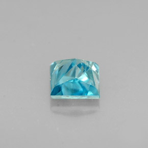 Zircon Gemstone in 4.5 x 4.3 mm Size for Sale, Zircon Stone in Blue Color