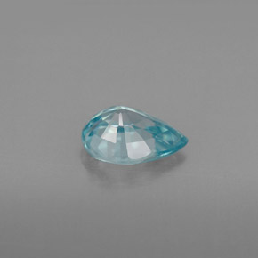 Zircon Gemstone in 8 x 6 mm (calibrated) Size for Sale, Zircon Stone in Blue Color
