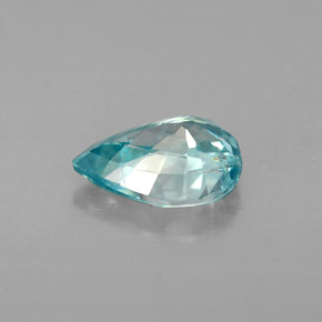 Zircon Gemstone in 7.9 x 5.7 mm Size for Sale, Zircon Stone in Blue Color
