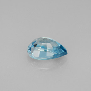 Zircon Gemstone in 8 x 6 mm (calibrated) Size for Sale, Zircon Stone in Blue Color