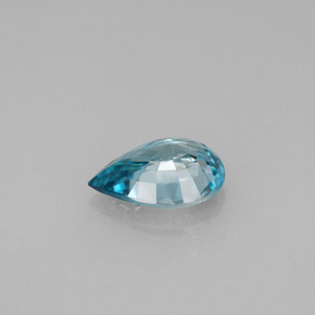 Zircon Gemstone in 8.1 x 5.7 mm Size for Sale, Zircon Stone in Blue Color
