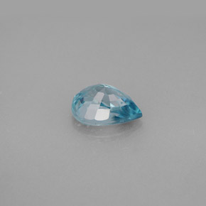 Zircon Gemstone in 8 x 6 mm (calibrated) Size for Sale, Zircon Stone in Blue Color
