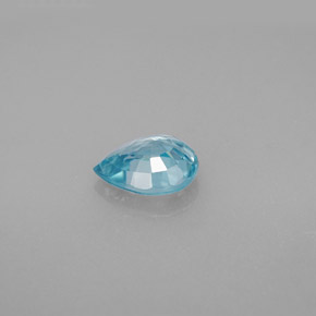 Zircon Gemstone in 8 x 6 mm (calibrated) Size for Sale, Zircon Stone in Blue Color