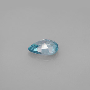 Zircon Gemstone in 8 x 6 mm (calibrated) Size for Sale, Zircon Stone in Blue Color