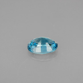 Zircon Gemstone in 7 x 5 mm (calibrated) Size for Sale, Zircon Stone in Blue Color