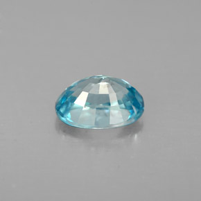 Zircon Gemstone in 7 x 5 mm (calibrated) Size for Sale, Zircon Stone in Blue Color